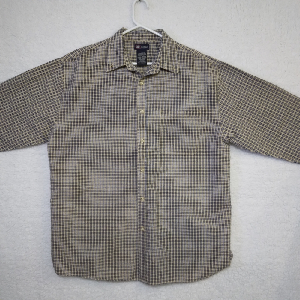 Faded Glory Men's Large Long Sleeve Dress Shirt